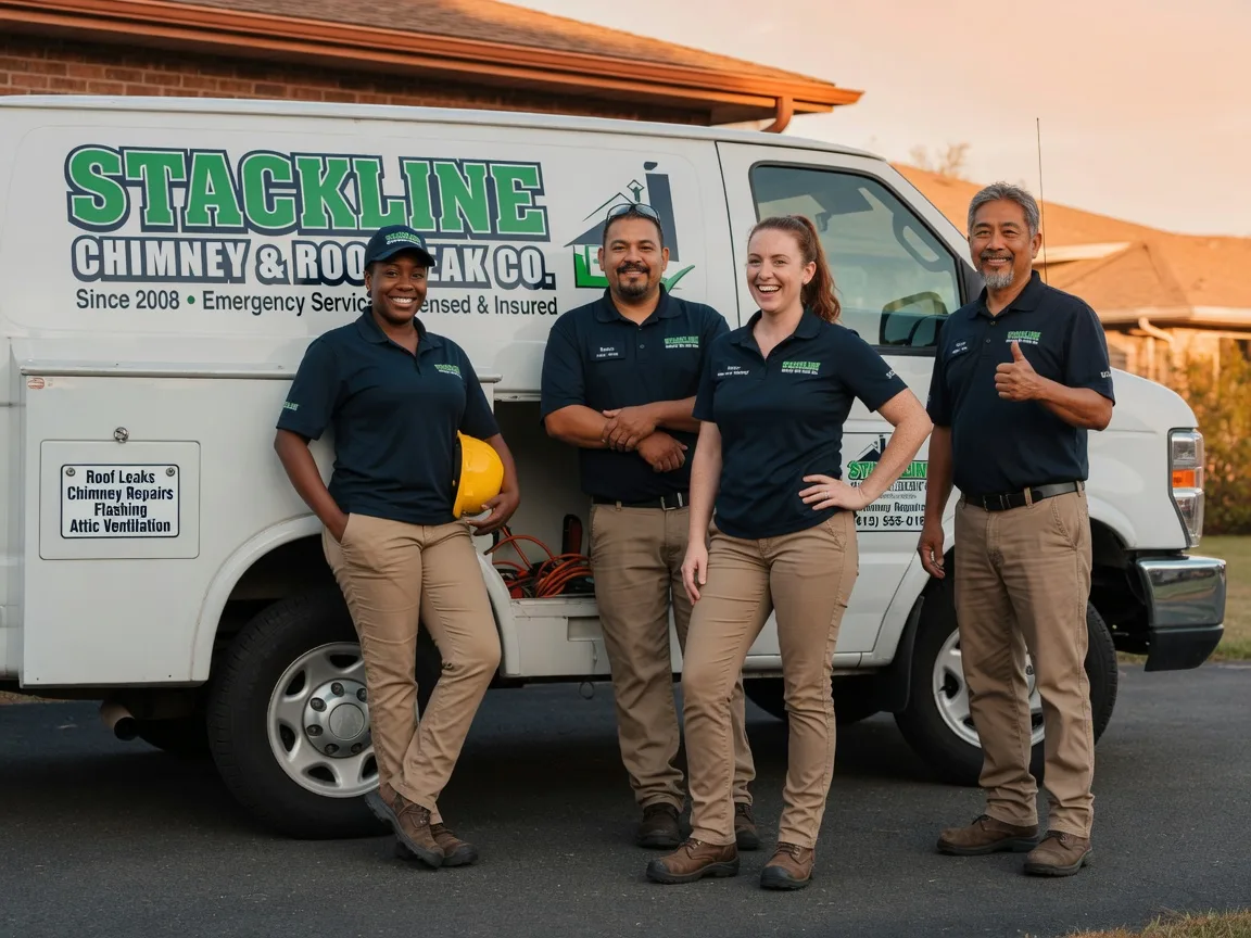 Chimney flashing repair company in Spartansburg, PA
